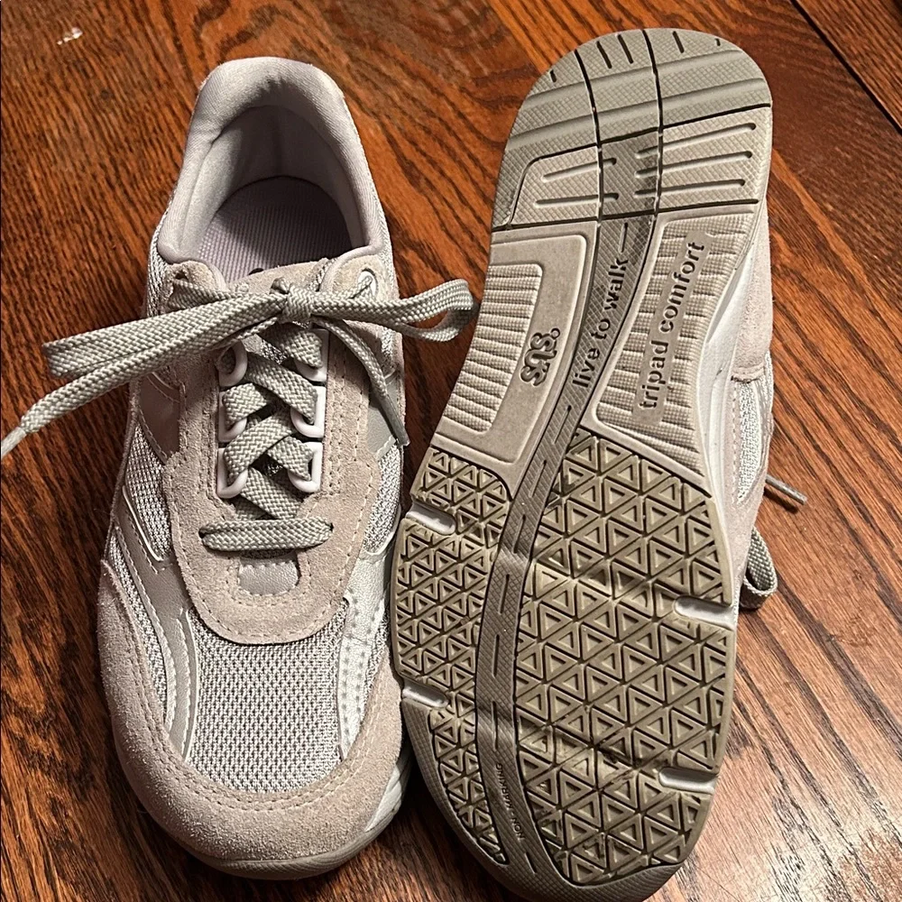 SAS Women's Athletic Shoes - Soft Gray - Picture 2 of 3